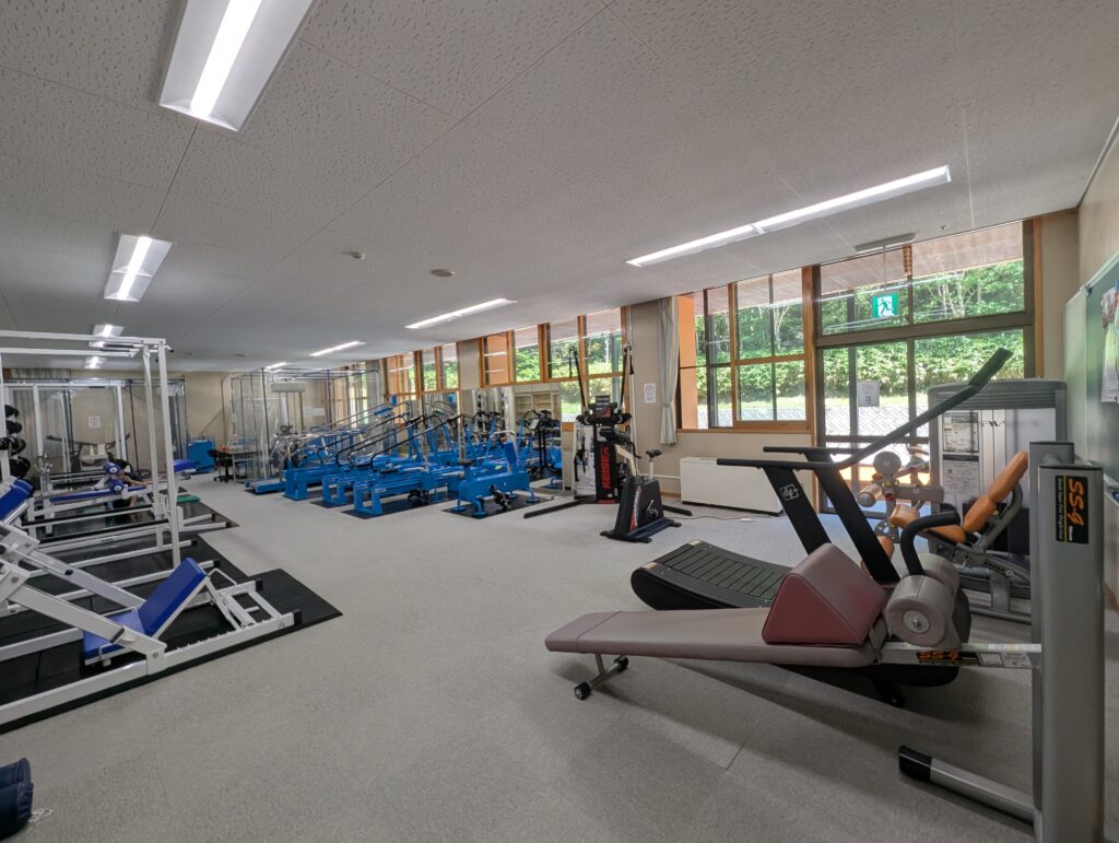 御嶽TC内のトレーニングルーム