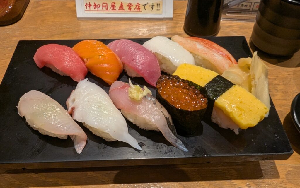 新潟駅ナカ「にいがた 寿司海鮮屋」の上寿司