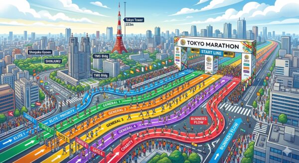 東京マラソンバナー