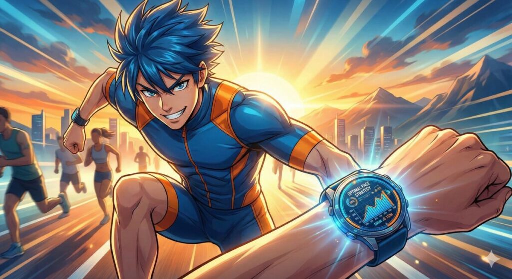 マラソン攻略シミュレーターイメージ図