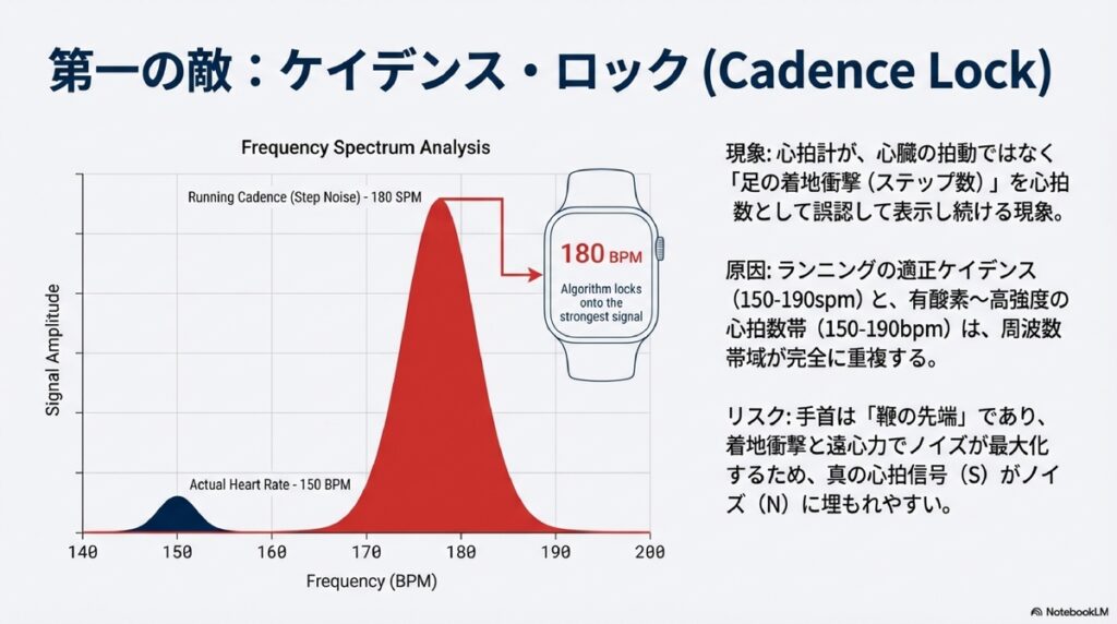 ケイデンスロックの図解