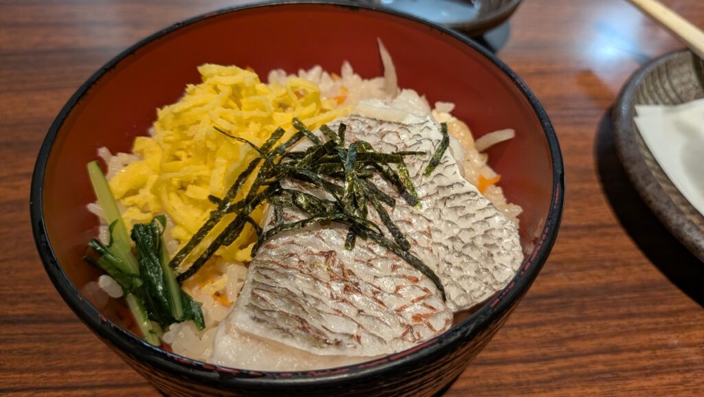 松山鯛めし