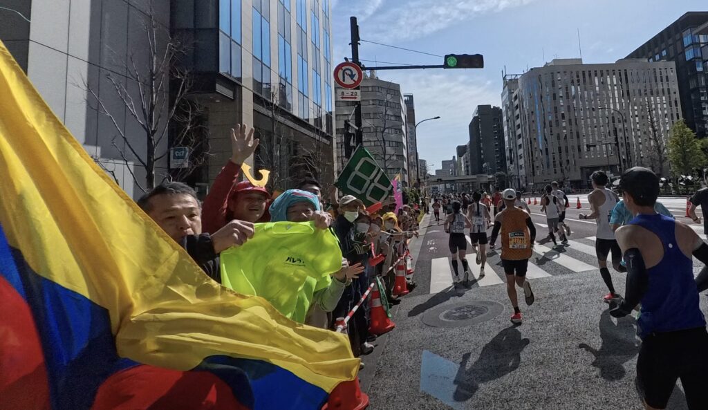 東京マラソン2026日本橋の応援
