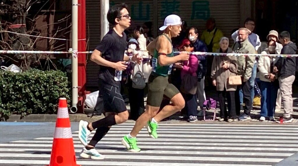 東京マラソンを走る管理人