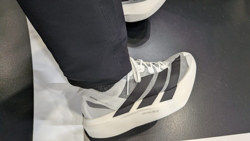 東京マラソン2026EXPOで試着したadios pro evo 2