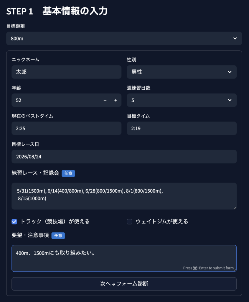 SDTのユーザーインターフェイス